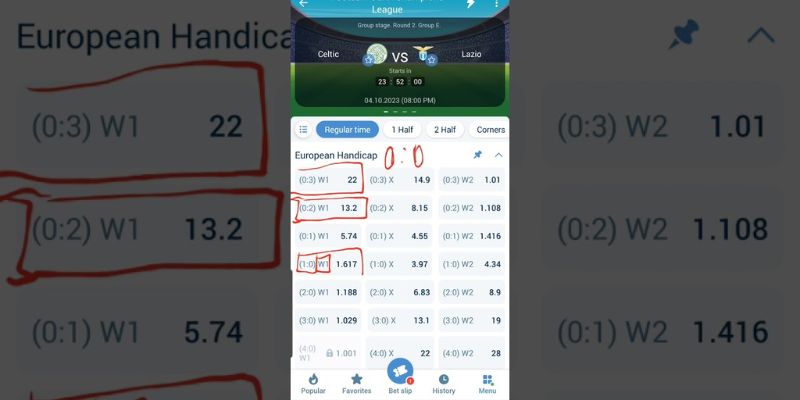 Cẩn trọng với những biến động kèo bất thường